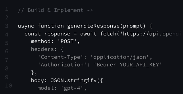 AI Agent Code Interface